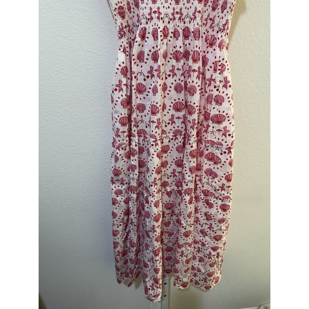 Hill House limited edition mermaid print Ellie nap dress, XS - Picture 8 of 13